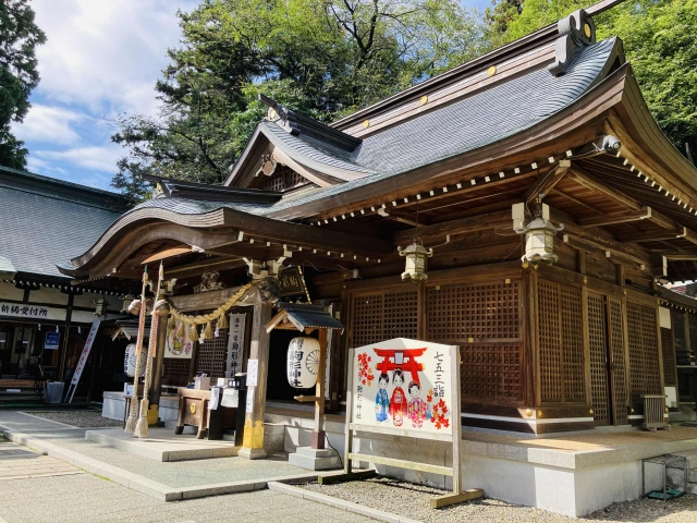 午年　神社